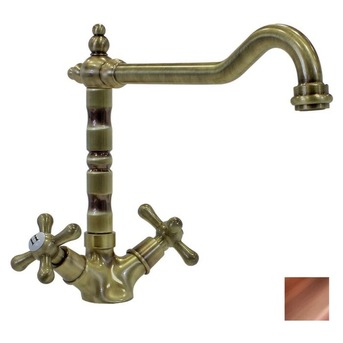 plados telma IDEAOLD 17 POLYTECH rubinetto cucina - rame anticato