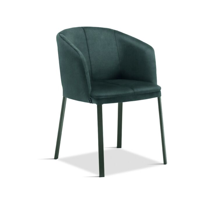 sedit CHICCO Armchair - metal structure and fabric seat leather | faux leather | econabuk