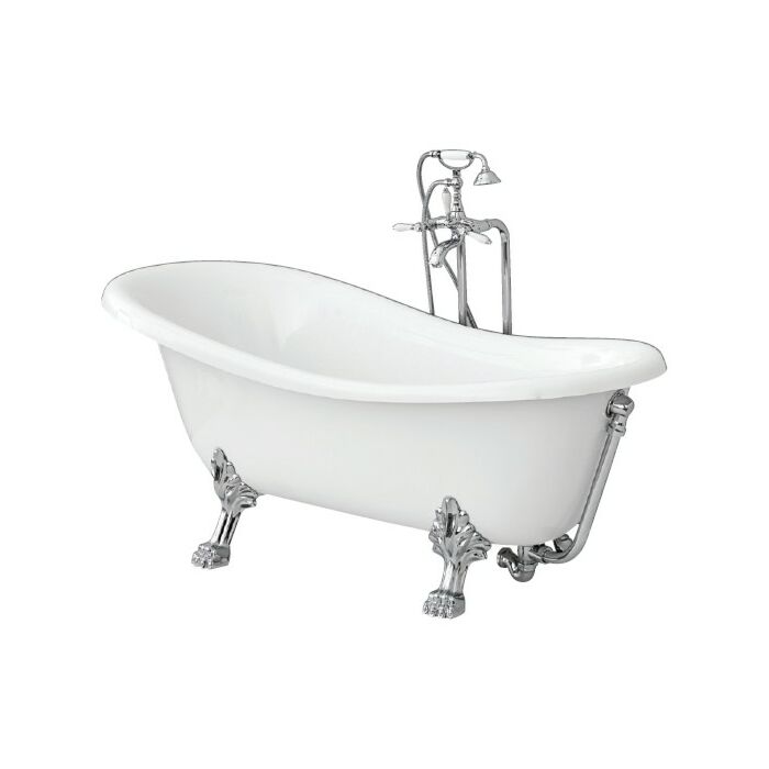 artceram HERMITAGE Vasca da bagno 170x80 in acrilico colore bianco lucido