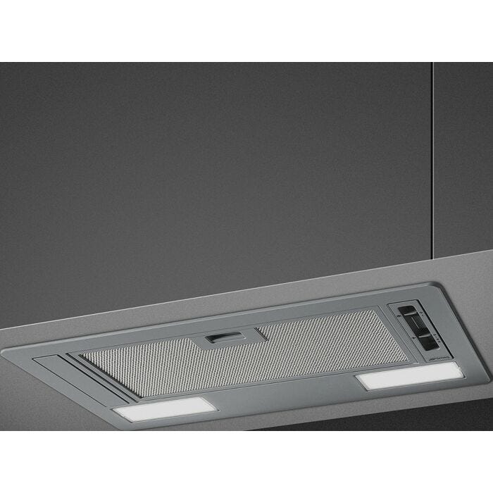 smeg KSG52E Cappa cucina ad incasso cm. 54 - silver