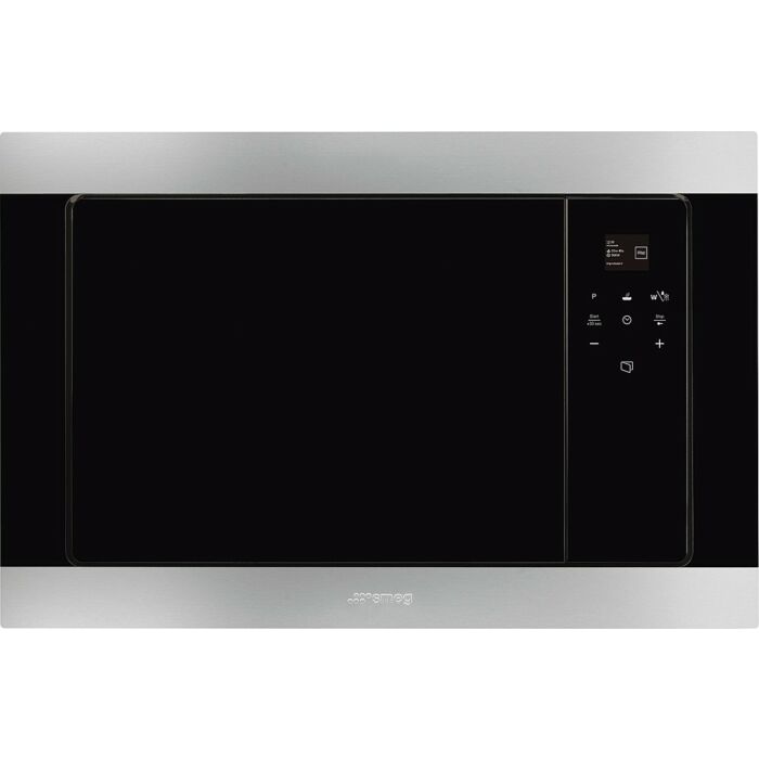 smeg design FMI320X2 Classica Forno microonde da incasso cm. 60 - inox antimpronta