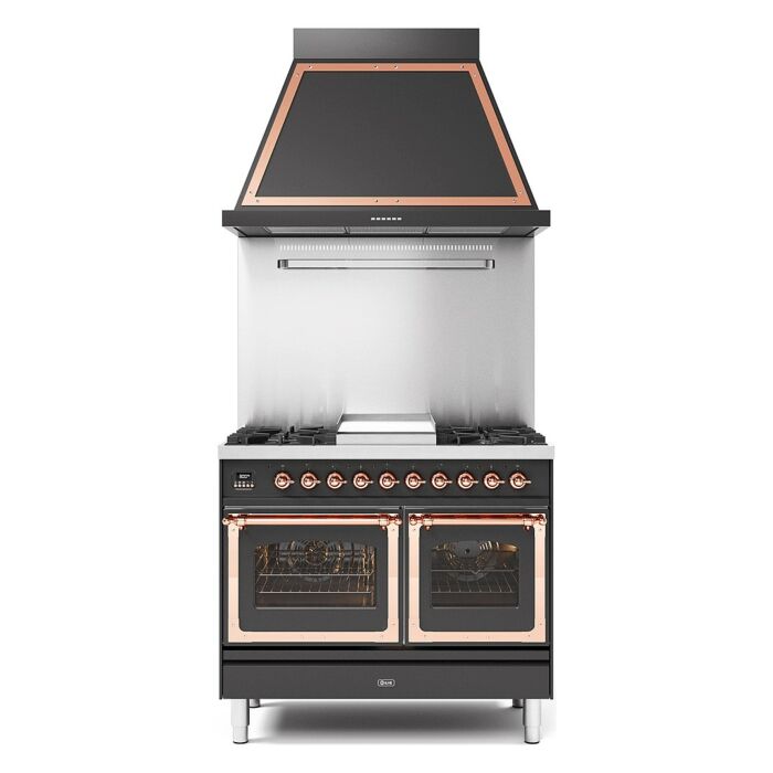 ilve PD10N Nostalgie Cucina da accosto cm 100 configurabile - inox o colorato