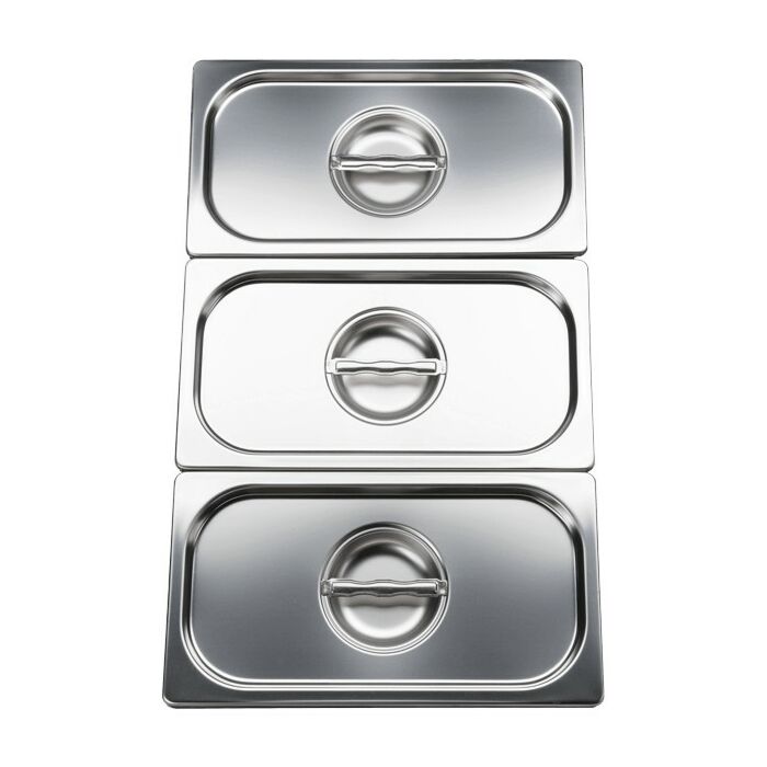 ilve G/002/01 Kit 3 bacinelle per bagnomaria - inox