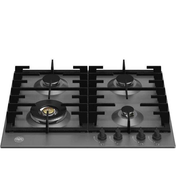 bertazzoni P604LMODNE Modern 4 burner gas hob 60 cm - matt black