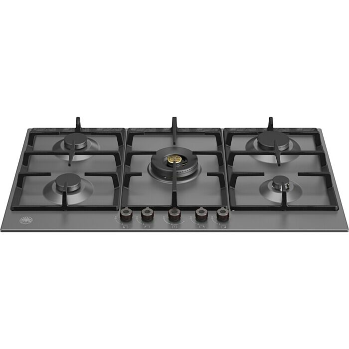 bertazzoni P905CPRONE Professional Piano cottura a gas 5 fuochi cm 90 - nero opaco