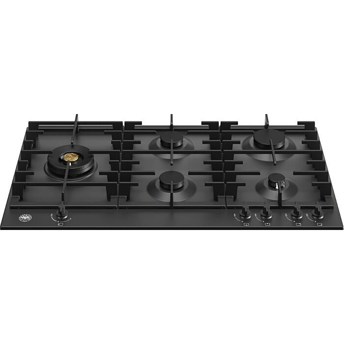 bertazzoni P905LMODNE Modern Piano cottura a gas 5 fuochi cm 90 - nero opaco