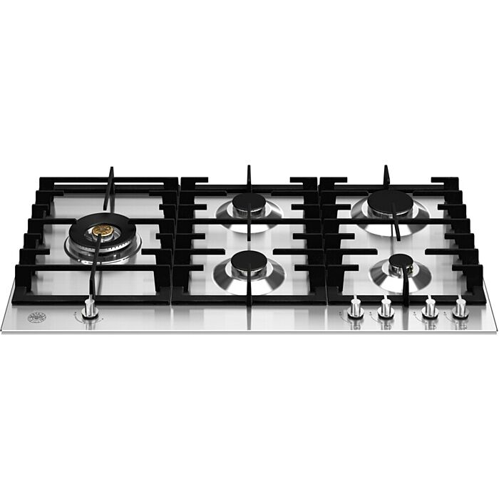bertazzoni P905LMODX Modern Piano cottura a gas 5 fuochi cm 90 - inox