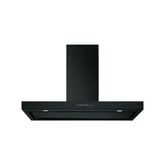 falmec PLANE BLACK DESIGN Island hood 90 cm - black steel - motor 800 m3/h