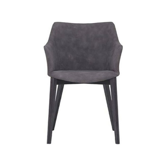 tonin casa AGATA Poltroncina con struttura in metallo | legno e seduta in pelle | ecopelle | tessuto | velluto