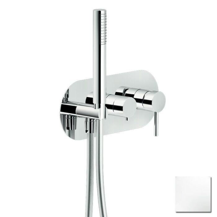 nobili WESK100/TWM Live Miscelatore doccia a parete con doccetta - bianco