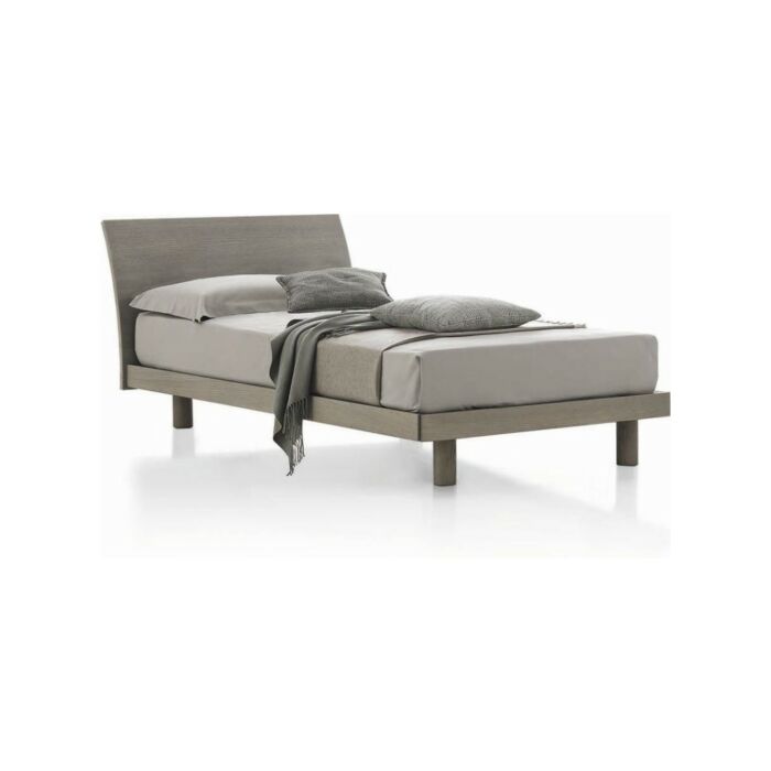 tomasella NARCISO Single bed | queen size bed | double bed - textured structure | lacquered - with | without container