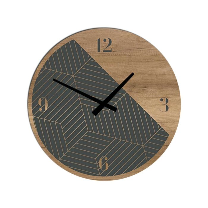 tomasella CLOCK 642 CLOCK COLLECTION Orologio parete design ø 45 cm - legno