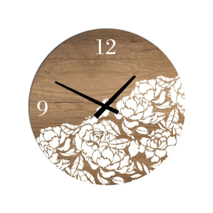 tomasella CLOCK 671 CLOCK COLLECTION Orologio parete design 45 cm - legno