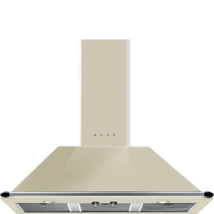 smeg design KT100PE Victoria Wandhaube cm. 100 - Sahne