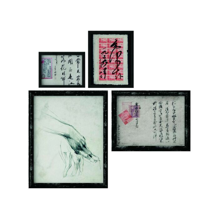 tomasella CONTEMPORARY S Set of 4 paintings 87 L x 87 H