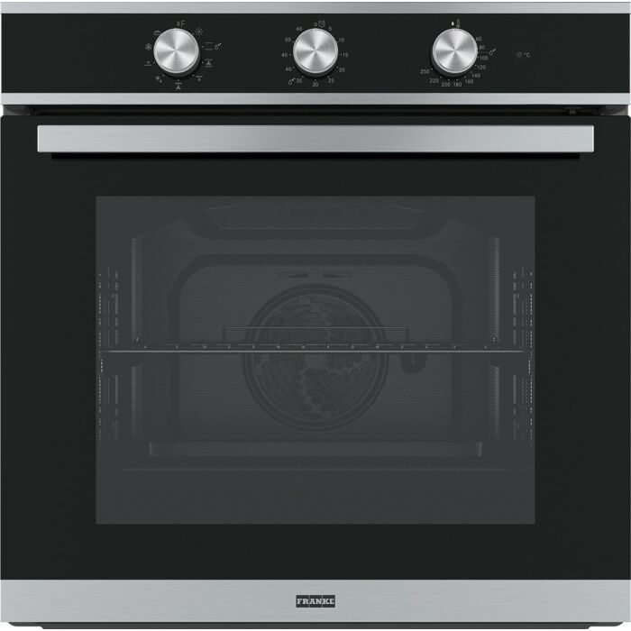 franke FSM 82 H XS Smart Forno elettrico multifunzione cm 60 - inox satinato/cristallo nero