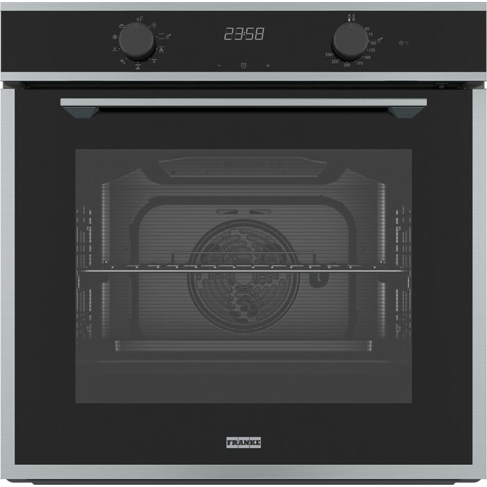 franke FMA 86 H XS Maris Forno elettrico multifunzione cm 60 - inox satinato/cristallo nero