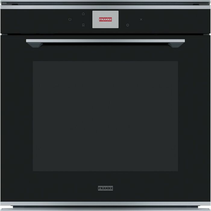 franke FMY 99 P XS Mythos Electric multifunction pyrolytic oven cm 60 - satin stainless steel/black glass