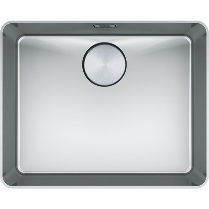 franke MYX 210-50 Mythos Lavello 1 vasca semifilo/filotop 51 x 41 - inox satinato