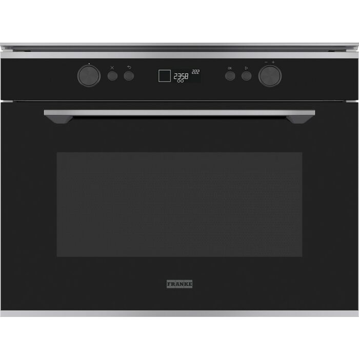 franke FMY 45 MW XS Microonde Mythos 45 Combined microwave oven cm 60 h 45 - satin stainless steel/black glass