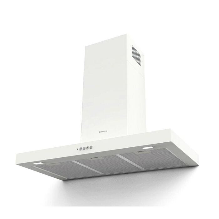 faber STILO COMFORT WH MATT A90 Emotion Wandhaube cm. 90 - matt weiß