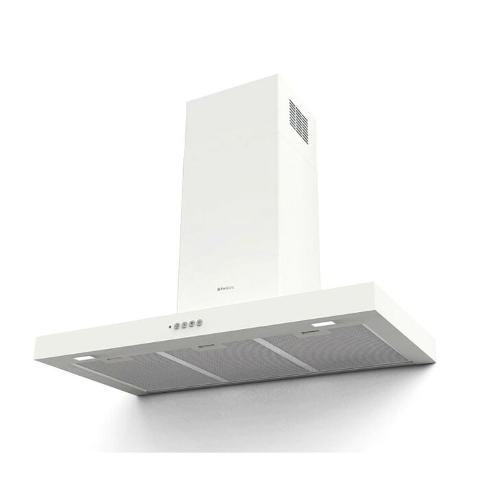 faber STILO COMFORT WH MATT A120 Emotion Cappa a parete cm. 120 - bianco opaco