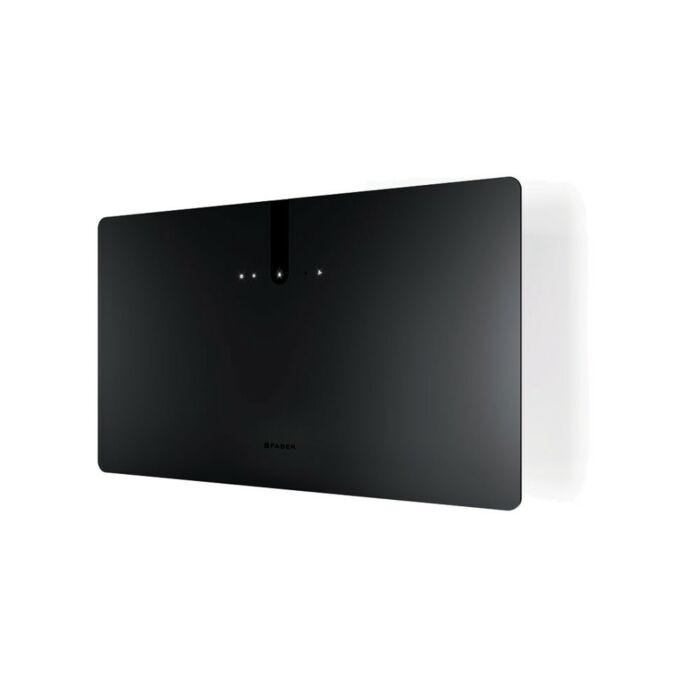faber GLAM FIT ZERO DRIP PLUS BK M A80 Dream Wall hood cm. 80 - matt black glass