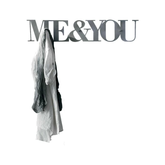 tomasella LETTERING Appendiabiti Me&You - cm 100 x 19