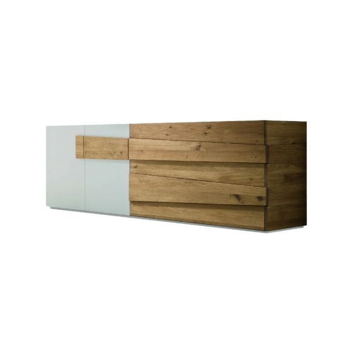 maronese acf SCUDERIA (variante H 72) TAGLIOSESSANTA Madia a 1 | 2 ante e 1 cassettone o a 4 ante in laccato e legno massello - 3 misure