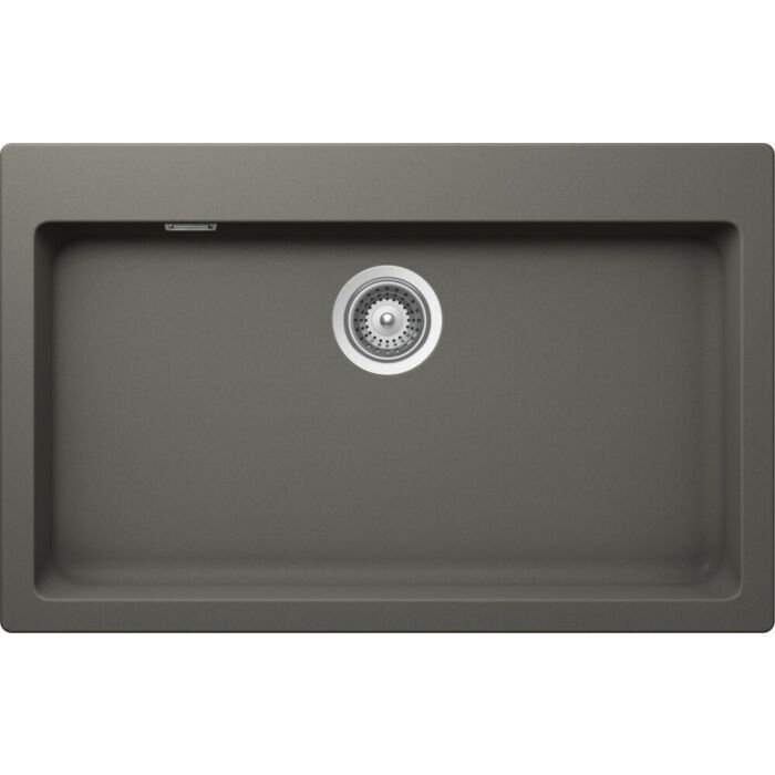 schock Signus N100XL 1 Becken Aufsatz-/Unterbauspüle 79 x 50 – Silverstone