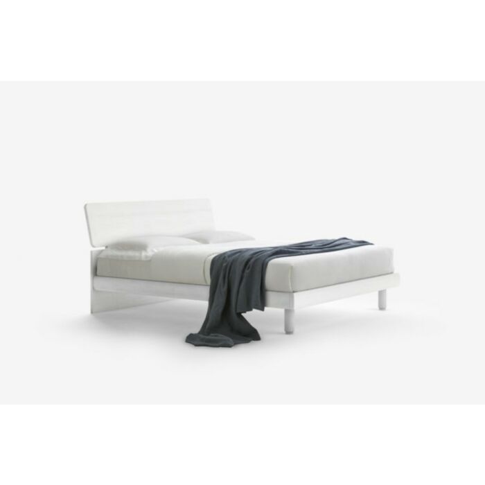 santalucia mobili VELA Pratico Double bed with | without container in essence | lacquered | material and headboard with | without LED