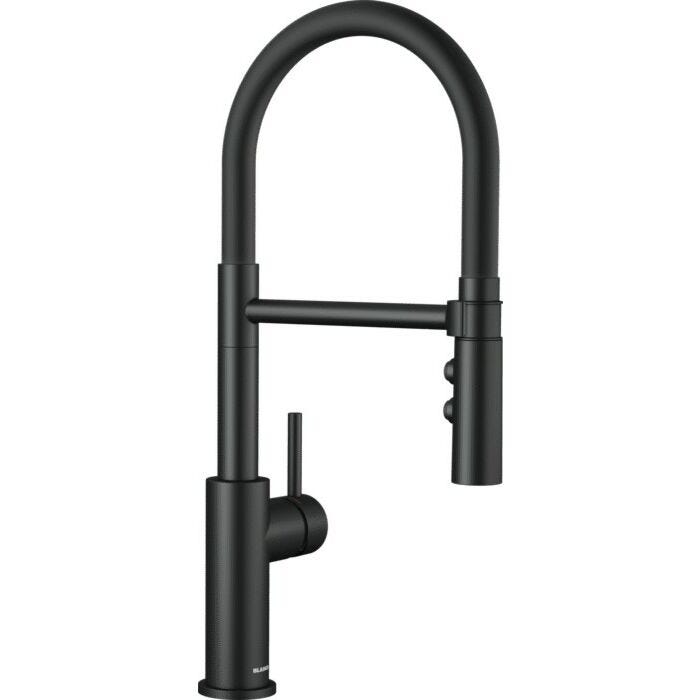 blanco Catris-S Flexo Professional Küchenmixer mit Dusche - mattschwarz