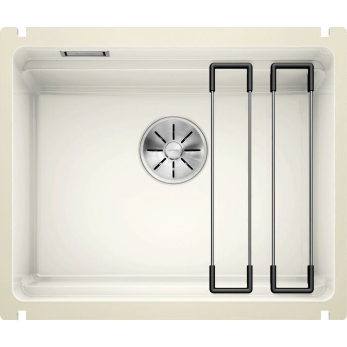 blanco Etagon 500-U Sink 1 undermount bowl 54 x 46 - crystal white