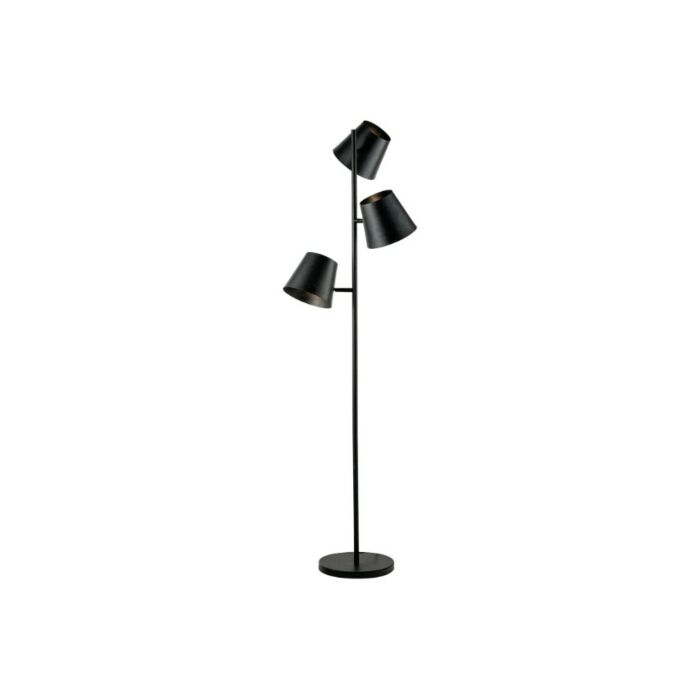 luce ambiente design I-COLT-PT3 GR Colt Lampadaire en métal finition fer brut