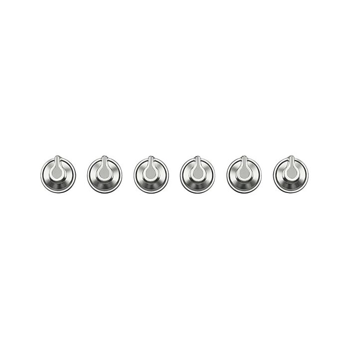 smeg 6MP1PGF Nuova Linea Kit 6 manopole per piani cottura