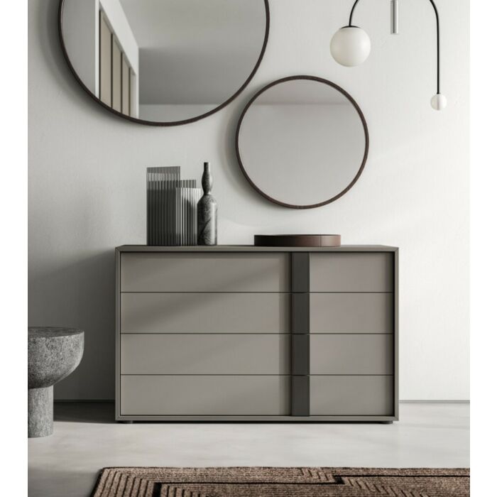 santalucia mobili QUADRO 12 HOMY Kommode mit 4 Schubladen aus Holz | lackiert
