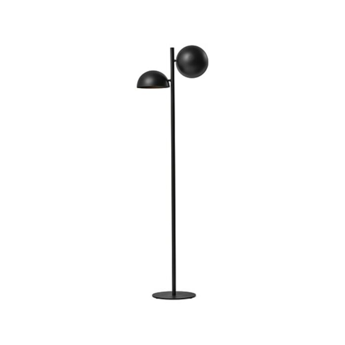 midj CHARLOTTE F Adjustable floor lamp in black metal
