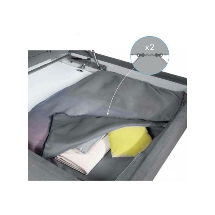felis SACCO ANTIPOLVERE MULTIUSO Sacco multiuso per letto contenitore con rete da 90 | 120 | 140 | 160 | 180 | 200 cm