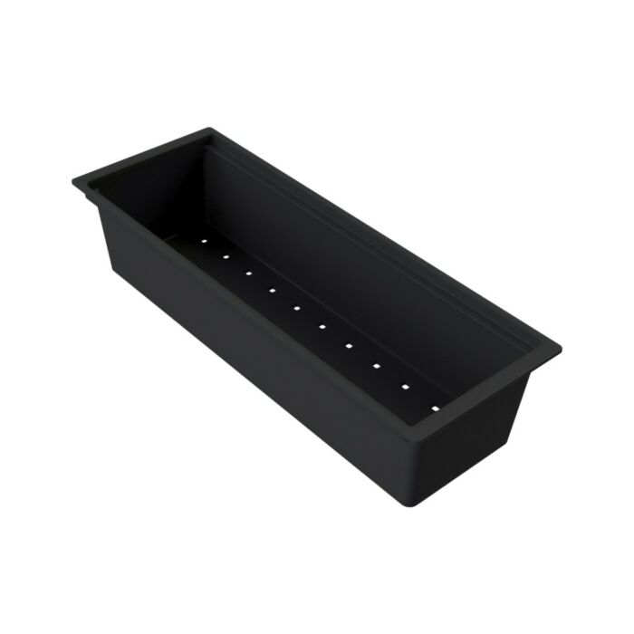 elleci AVP034BK Schwarzes Polypropylen-Tablett