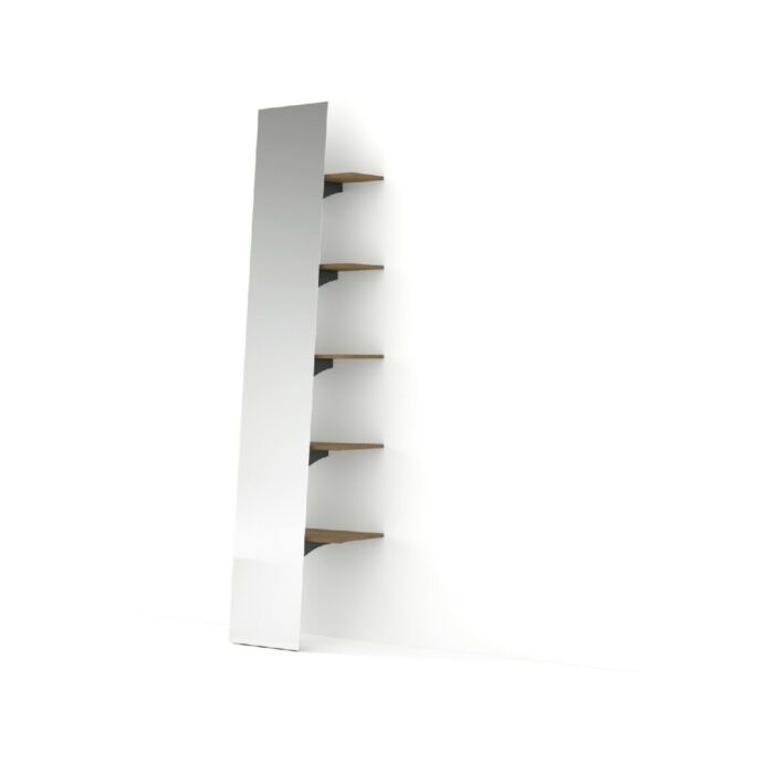 santalucia mobili DIANA HOMY Mirror with shelves in essence | lacquered