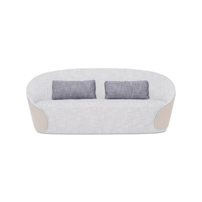 tonin casa CUSCINO MAMA Cushion with leather cover | eco leather | fabric