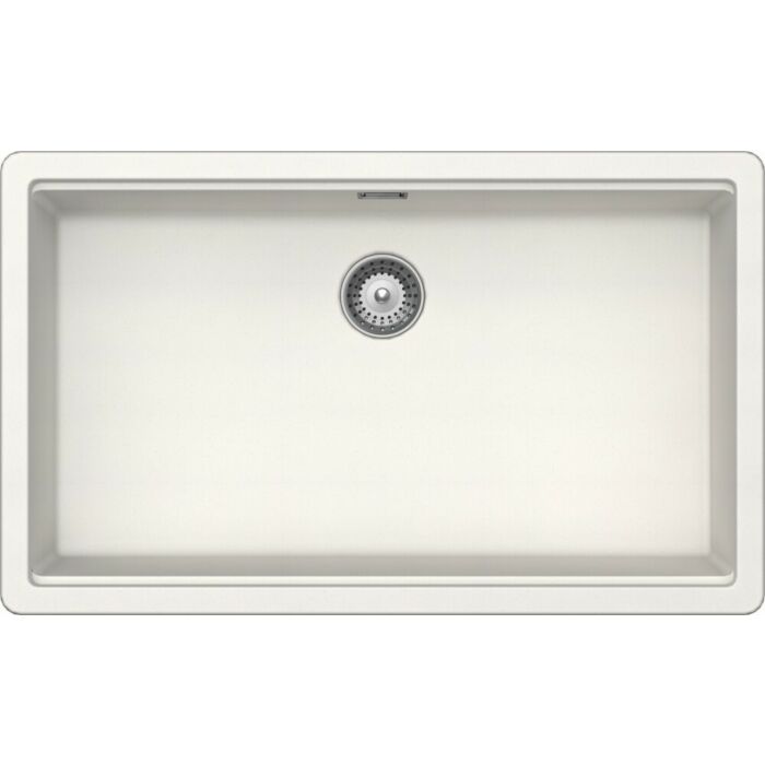 schock Galaxy N100XL Spüle 1 Schüssel 75 x 46 - reinweiß