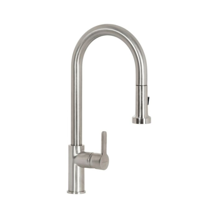 schock Aquaalto con doccia Küchenmischer mit dusche - optischer edelstahl