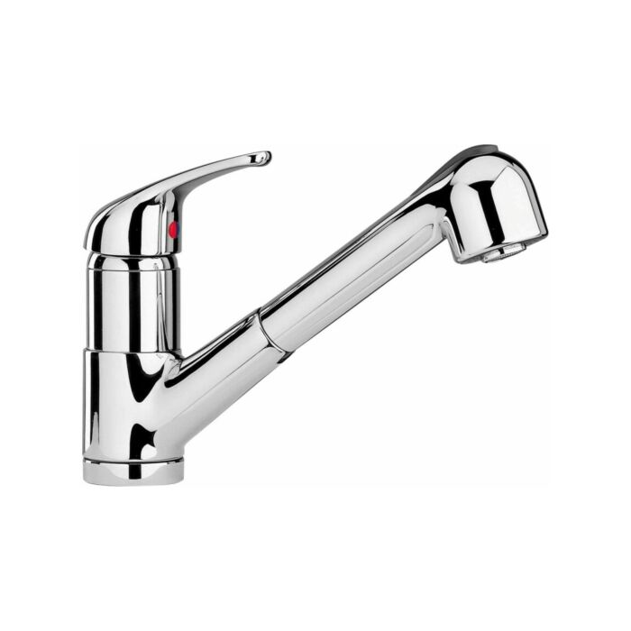 schock Omega con Doccia Küchenmischer mit dusche - chrom