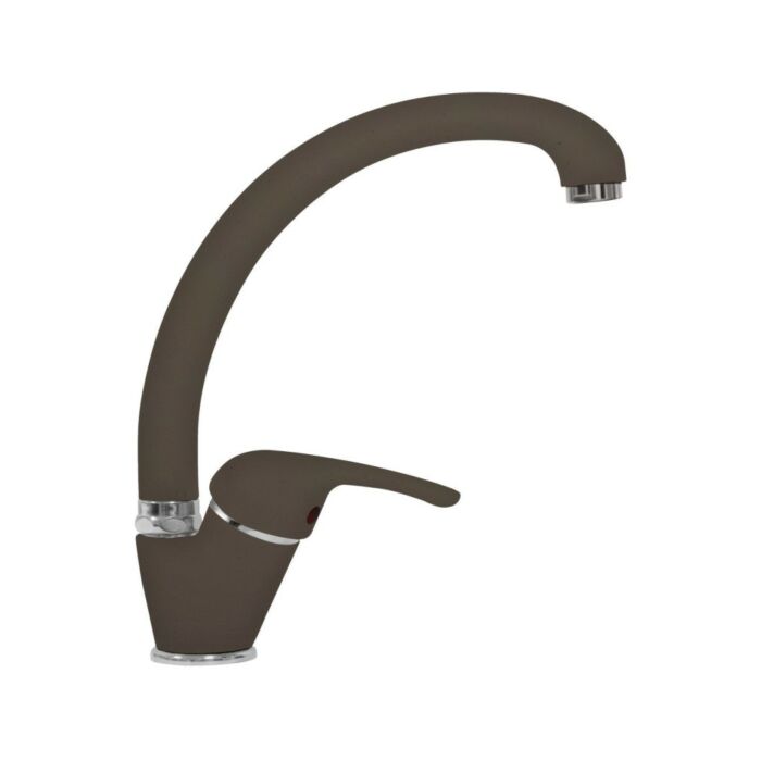 schock Omega Alto Einhebel-Küchenmischer - mokka