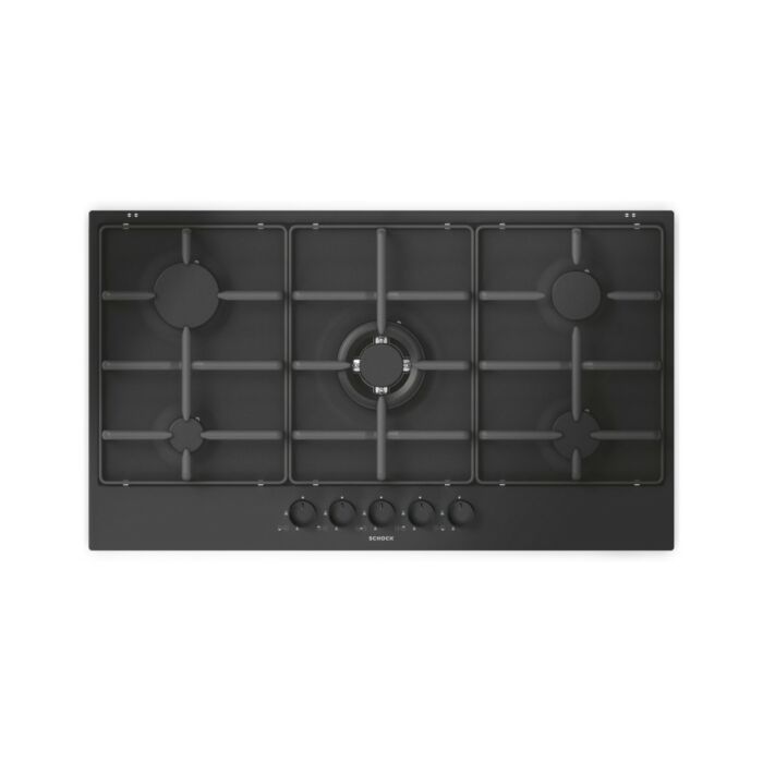 schock Silver PC90 AV 90 cm gas hob - matt black