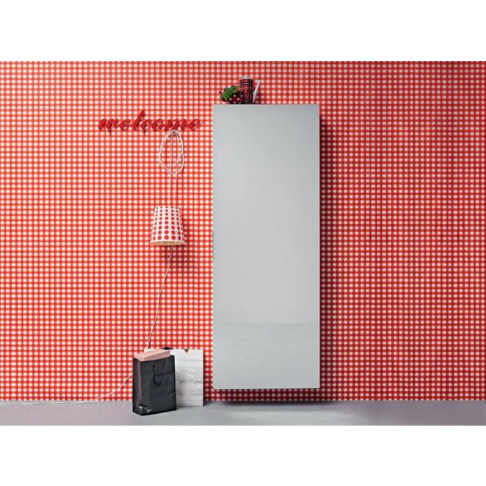 birex WELCOME Shoe rack with mirror front and lacquered structure