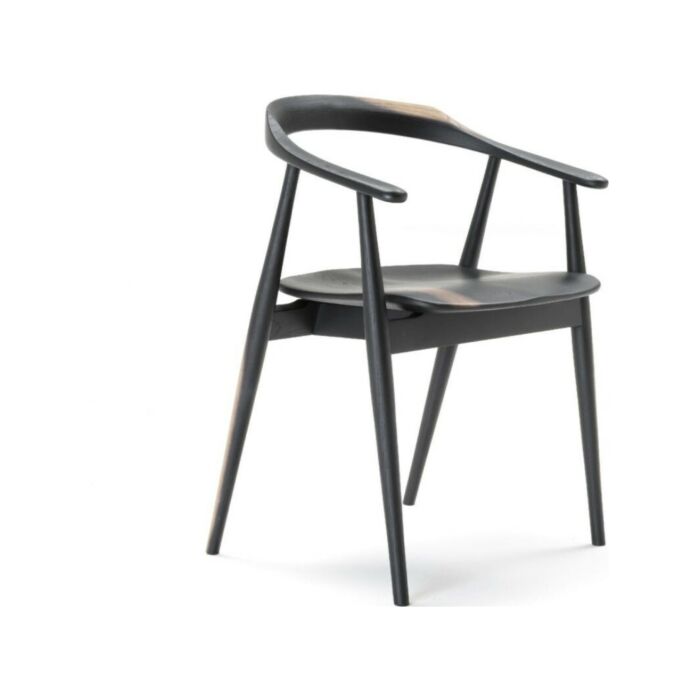 alta corte DRY ECOLIVING Massivholzstuhl mit Eichen-Finish | lackiert