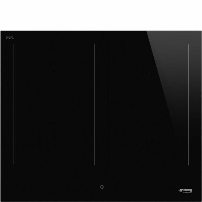 smeg design SIM3644D Plaque à induction 60 cm - vitrocéramique noire