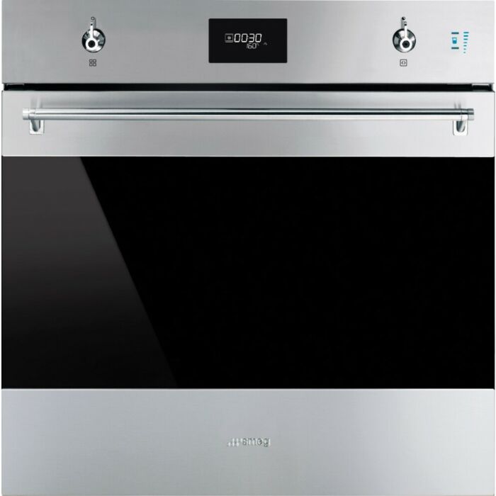 smeg design SOP6301S2X Classica Four combiné à vapeur pyrolytique cm. 60 - acier inoxydable